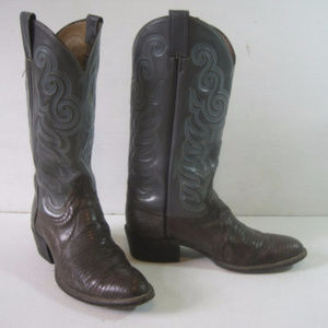 COWTOWN Cowboy Western Mens Boots Size 8.5 D
